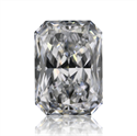 Natural Diamond 0.80 Carats, Radiant with  Cut, D Color, VVS1 Clarity and Certified by GIA