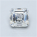 Natural Diamond 2.02 Carats, Asscher with  Cut, E Color, VS2 Clarity and Certified by GIA