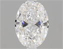 0.50 Carats, Oval Diamond with  Cut, D Color, VS1 Clarity and Certified by GIA