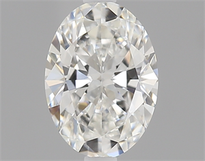 Picture of 0.50 Carats, Oval Diamond with  Cut, F Color, VVS2 Clarity and Certified by GIA