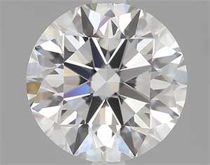 Picture of 1.09 Carats, Round Diamond with Excellent Cut, E Color, VVS1 Clarity and Certified by GIA