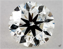 Diamante Natural 1.50 quilates, Redondo , Color K, claridad VVS1 y certificado GIA