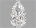 0.50 Carats, Pear Diamond with  Cut, F Color, VS1 Clarity and Certified by GIA