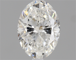 Picture of 0.70 Carats, Oval Diamond with  Cut, F Color, SI2 Clarity and Certified by GIA