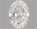 0.50 Carats, Oval Diamond with  Cut, E Color, VS2 Clarity and Certified by GIA