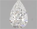 1.05 Carats, Pear Diamond with  Cut, D Color, VVS1 Clarity and Certified by GIA