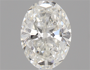 Picture of 0.50 Carats, Oval Diamond with  Cut, H Color, SI1 Clarity and Certified by GIA