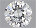 0.50 Carats, Round Diamond with Excellent Cut, E Color, VS1 Clarity and Certified by GIA