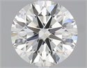 Del inventario de diamantes de laboratorio, 1.80 quilates, Redondo , Color J, claridad VVS2 y certificado GIA