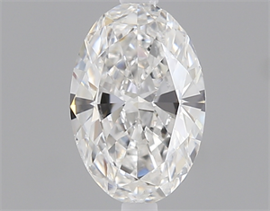 Picture of 0.50 Carats, Oval Diamond with  Cut, E Color, SI1 Clarity and Certified by GIA