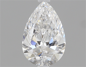 Picture of 0.50 Carats, Pear Diamond with  Cut, D Color, VVS1 Clarity and Certified by GIA