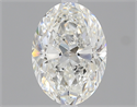 1.20 Carats, Oval Diamond with  Cut, G Color, SI1 Clarity and Certified by GIA