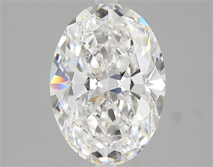 Picture of 2.01 Carats, Oval Diamond with  Cut, E Color, VS2 Clarity and Certified by GIA