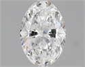 1.20 Carats, Oval Diamond with  Cut, D Color, SI1 Clarity and Certified by GIA