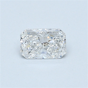 Picture of 0.40 Carats, Radiant Diamond with  Cut, E Color, SI2 Clarity and Certified by GIA