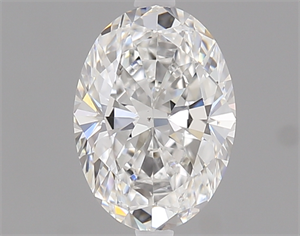 Picture of 0.80 Carats, Oval Diamond with  Cut, E Color, VS2 Clarity and Certified by GIA