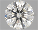 Del inventario de diamantes de laboratorio, 2.00 quilates, Redondo , Color H, claridad VVS2 y certificado GIA