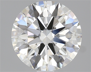 Picture of 2.10 Carats, Round Diamond with Excellent Cut, G Color, IF Clarity and Certified by GIA