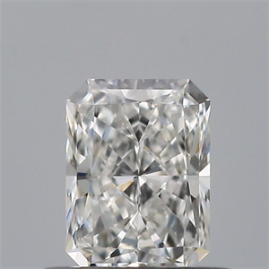 Picture of Natural Diamond 0.50 Carats, Radiant with  Cut, F Color, VVS1 Clarity and Certified by GIA