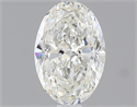 1.20 Carats, Oval Diamond with  Cut, H Color, SI2 Clarity and Certified by GIA
