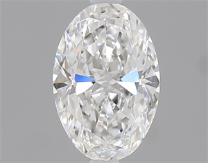 Picture of 0.53 Carats, Oval Diamond with  Cut, D Color, VS2 Clarity and Certified by GIA