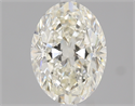 Del inventario de diamantes de laboratorio, 1.50 quilates, Ovalado , Color J, claridad SI1 y certificado GIA