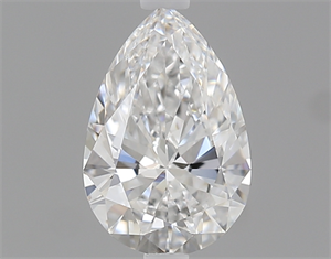 Picture of 0.50 Carats, Pear Diamond with  Cut, D Color, VVS1 Clarity and Certified by GIA