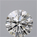 Diamante Natural 0.74 quilates, Redondo , Color F, claridad IF y certificado IGI