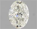 1.30 Carats, Oval Diamond with  Cut, J Color, SI1 Clarity and Certified by GIA