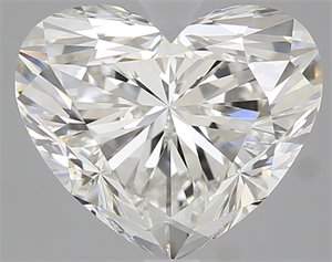 Picture of 3.01 Carats, Heart Diamond with  Cut, G Color, VVS1 Clarity and Certified by GIA