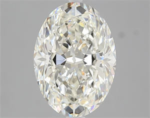 Picture of 3.01 Carats, Oval Diamond with  Cut, I Color, VS2 Clarity and Certified by GIA