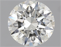 1.00 Carats, Round Diamond with Excellent Cut, H Color, VS2 Clarity and Certified by GIA