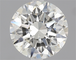 Picture of 1.00 Carats, Round Diamond with Excellent Cut, H Color, VS2 Clarity and Certified by GIA