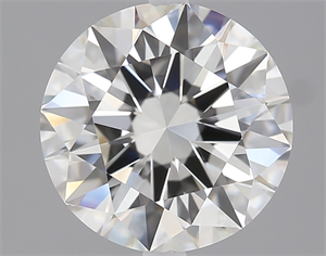 Picture of 2.01 Carats, Round Diamond with Excellent Cut, G Color, VS2 Clarity and Certified by GIA