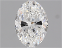 1.00 Carats, Oval Diamond with  Cut, D Color, VS1 Clarity and Certified by GIA