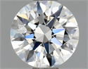 Diamante Natural 0.53 quilates, Redondo , Color E, claridad VS2 y certificado GIA