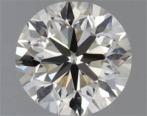 Foto Diamante Natural 0.80 quilates, Redondo , Color J, claridad VVS2 y certificado IGI de