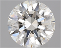 1.03 Carats, Round Diamond with Excellent Cut, H Color, VS2 Clarity and Certified by GIA