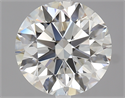 Del inventario de diamantes de laboratorio, 2.01 quilates, Redondo , Color H, claridad VS2 y certificado GIA