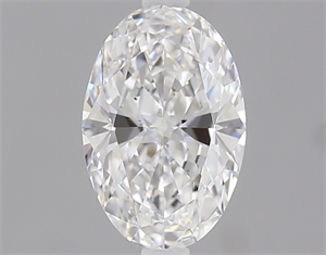 Picture of 0.50 Carats, Oval Diamond with  Cut, D Color, VS2 Clarity and Certified by GIA