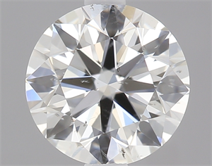 Picture of 0.50 Carats, Round Diamond with Very Good Cut, G Color, SI2 Clarity and Certified by GIA