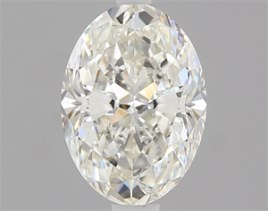 Picture of 1.01 Carats, Oval Diamond with  Cut, H Color, I1 Clarity and Certified by GIA