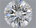 Diamante Natural 0.53 quilates, Redondo , Color J, claridad VVS1 y certificado GIA