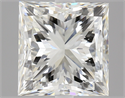 1.50 Carats, Princess Diamond with  Cut, G Color, VVS1 Clarity and Certified by GIA