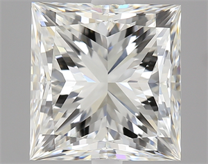 Picture of 1.50 Carats, Princess Diamond with  Cut, G Color, VVS1 Clarity and Certified by GIA