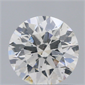 Diamante Natural 0.71 quilates, Redondo , Color H, claridad SI2 y certificado GIA