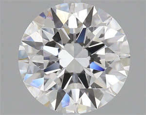 Picture of 2.06 Carats, Round Diamond with Excellent Cut, E Color, VVS1 Clarity and Certified by GIA