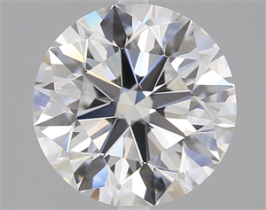 Picture of 2.50 Carats, Round Diamond with Excellent Cut, D Color, VS1 Clarity and Certified by GIA