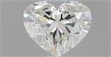 Natural Diamond 0.50 Carats, Heart with  Cut, H Color, VS2 Clarity and Certified by GIA