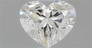 Picture of Natural Diamond 0.50 Carats, Heart with  Cut, H Color, VS2 Clarity and Certified by GIA